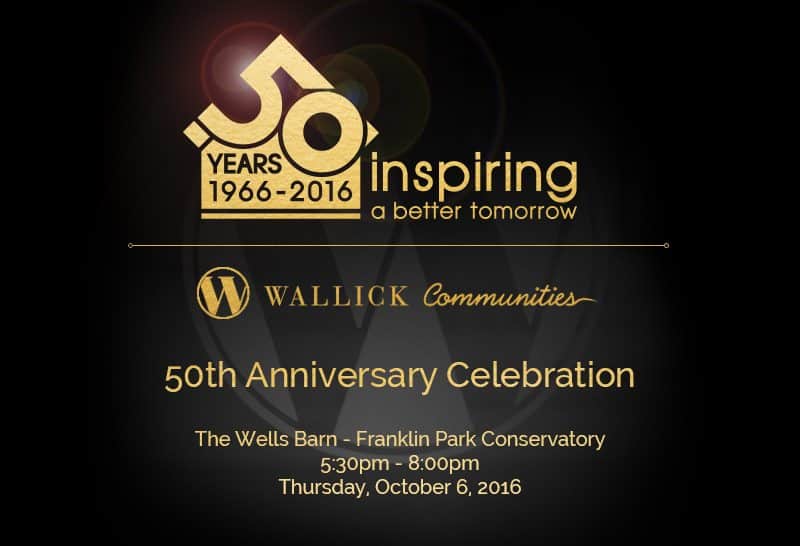 Wallick Communities 50th Anniversary Celebration