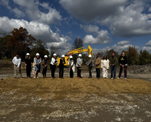 Group Photo: Groundbreaking with Shovels