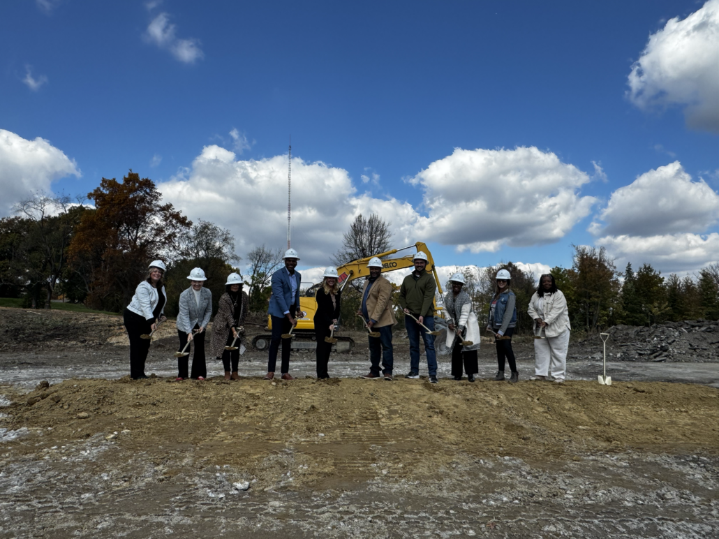 Groundbreaking with Mayor McDowell
